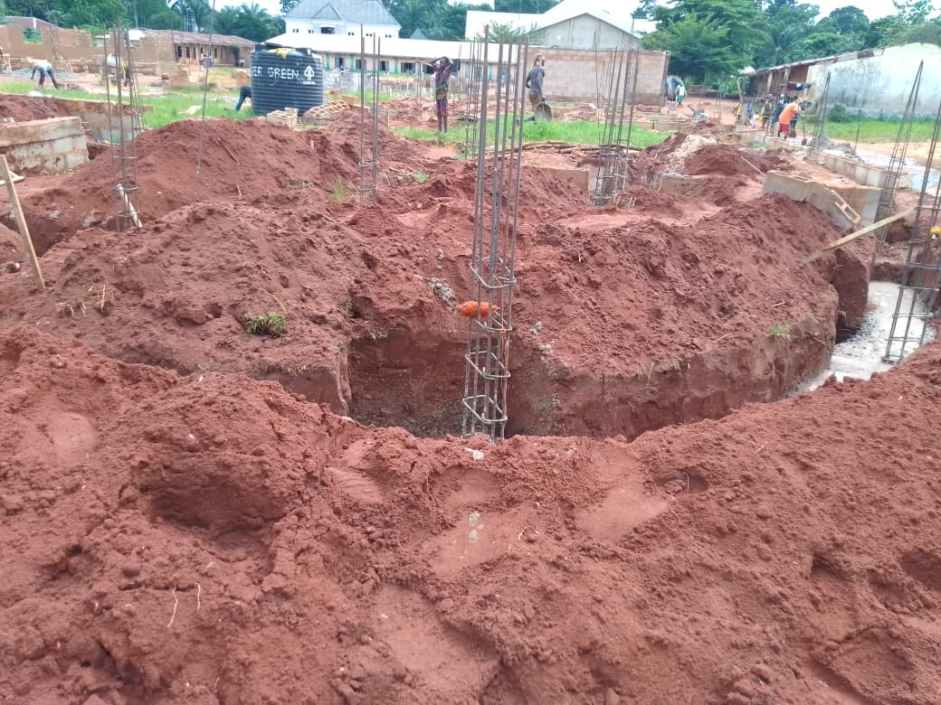Steel and concrete QA QC inspection project in Nsukka Enugu State