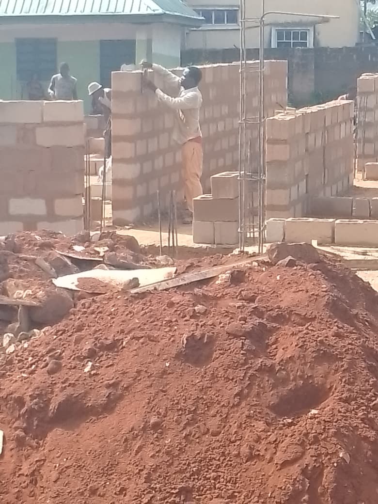 Residential hostel construction project in Nsukka Enugu State